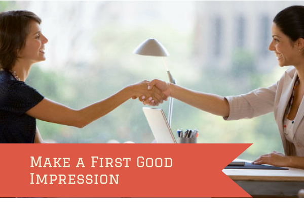 Make a First Good Impression
