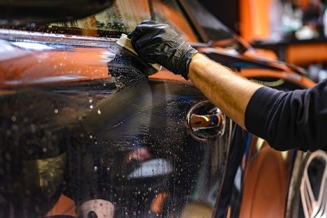 Wash and clean your car inside and out.