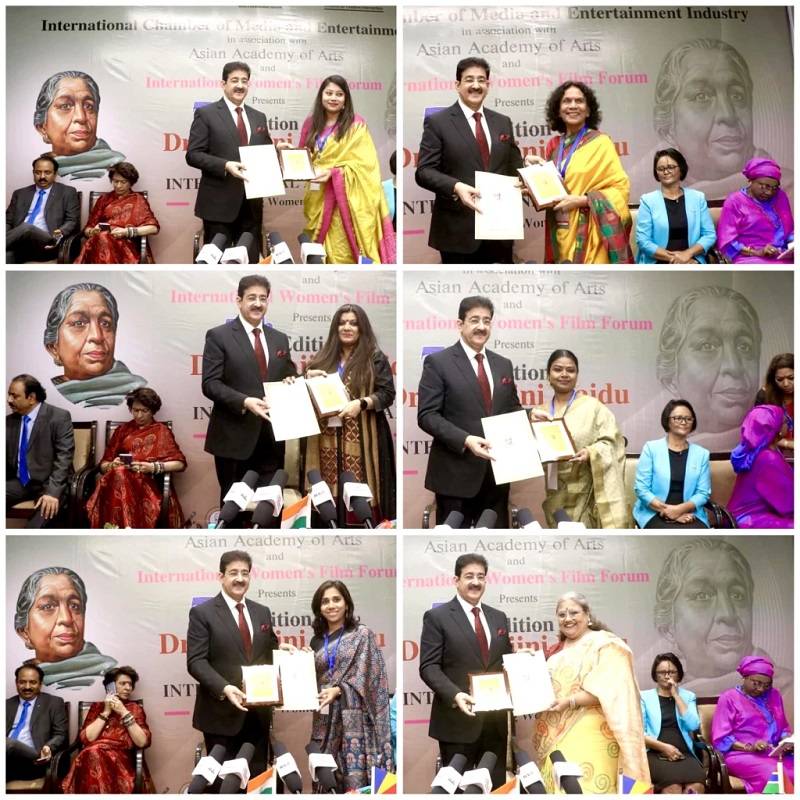 Hundred Women Were Honored with Dr Sarojni Naidu International Award